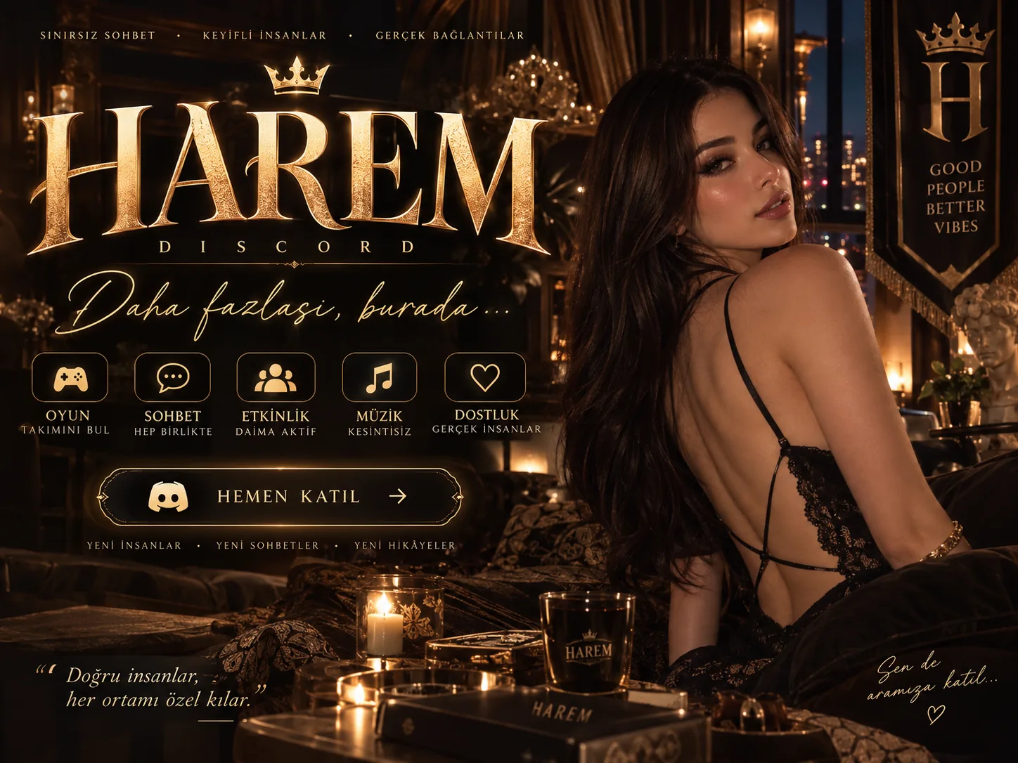 HAREM Discord tanıtımı